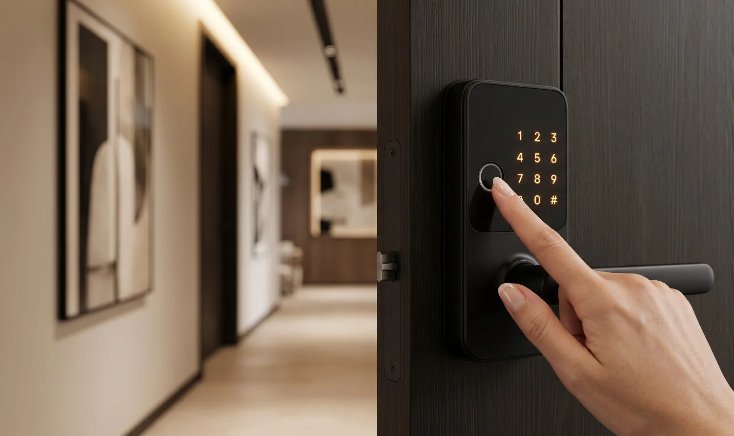 Cerradura antibumping de alta seguridad instalada por Keyron Cerrajeros en El Vendrell